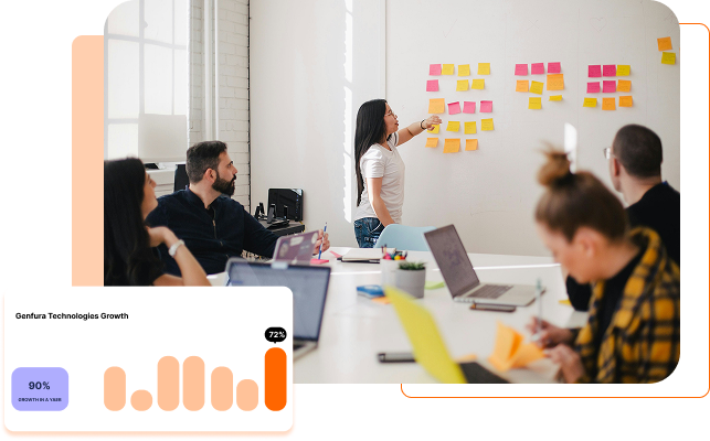 Team collaboration dashboard